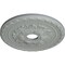 Ekena Millwork Palmetto Ceiling Medallion (Fits Canopies up to 5"), 20 7/8"OD x 3 5/8"ID x 1 5/8"P, Primed White CM20PM - alternate 2